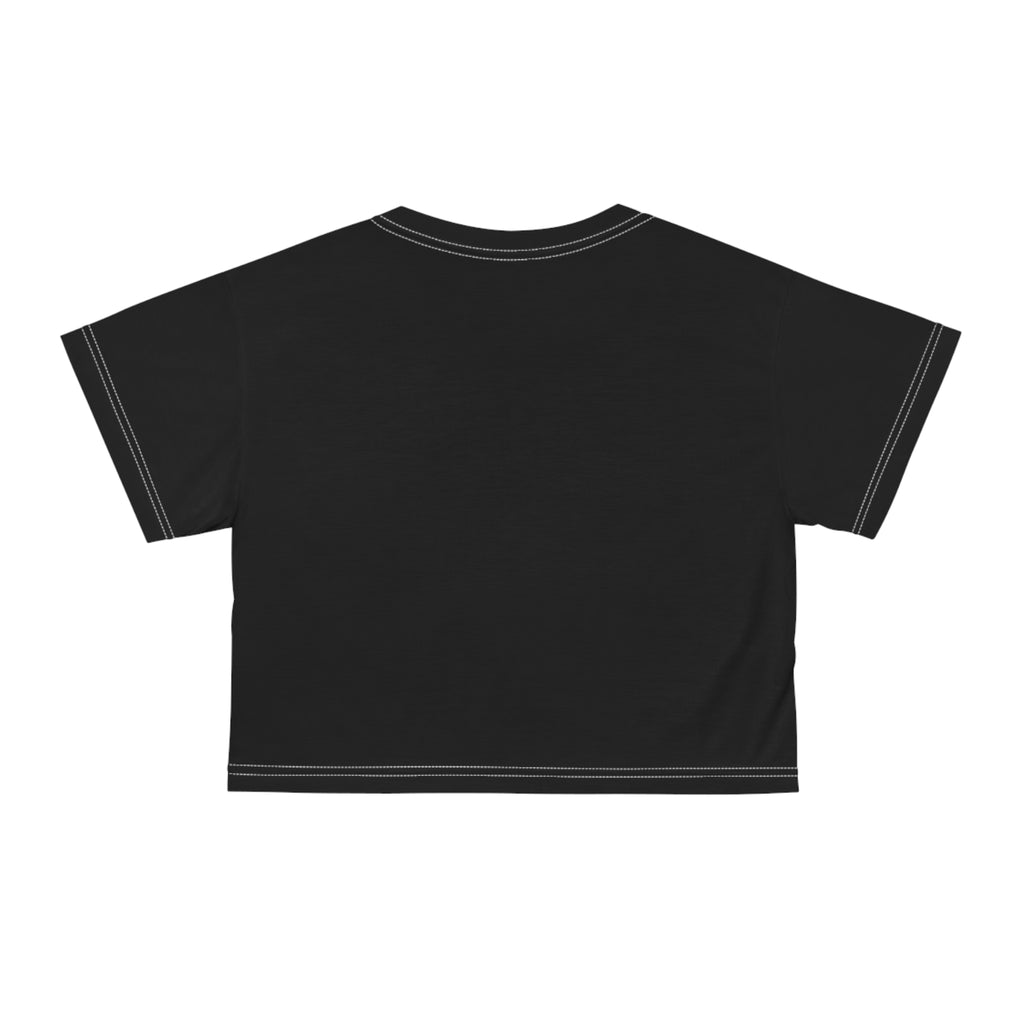 MAMA Gothic Moth Crop Tee