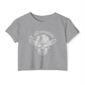 Y'allternative Skull Crop Top