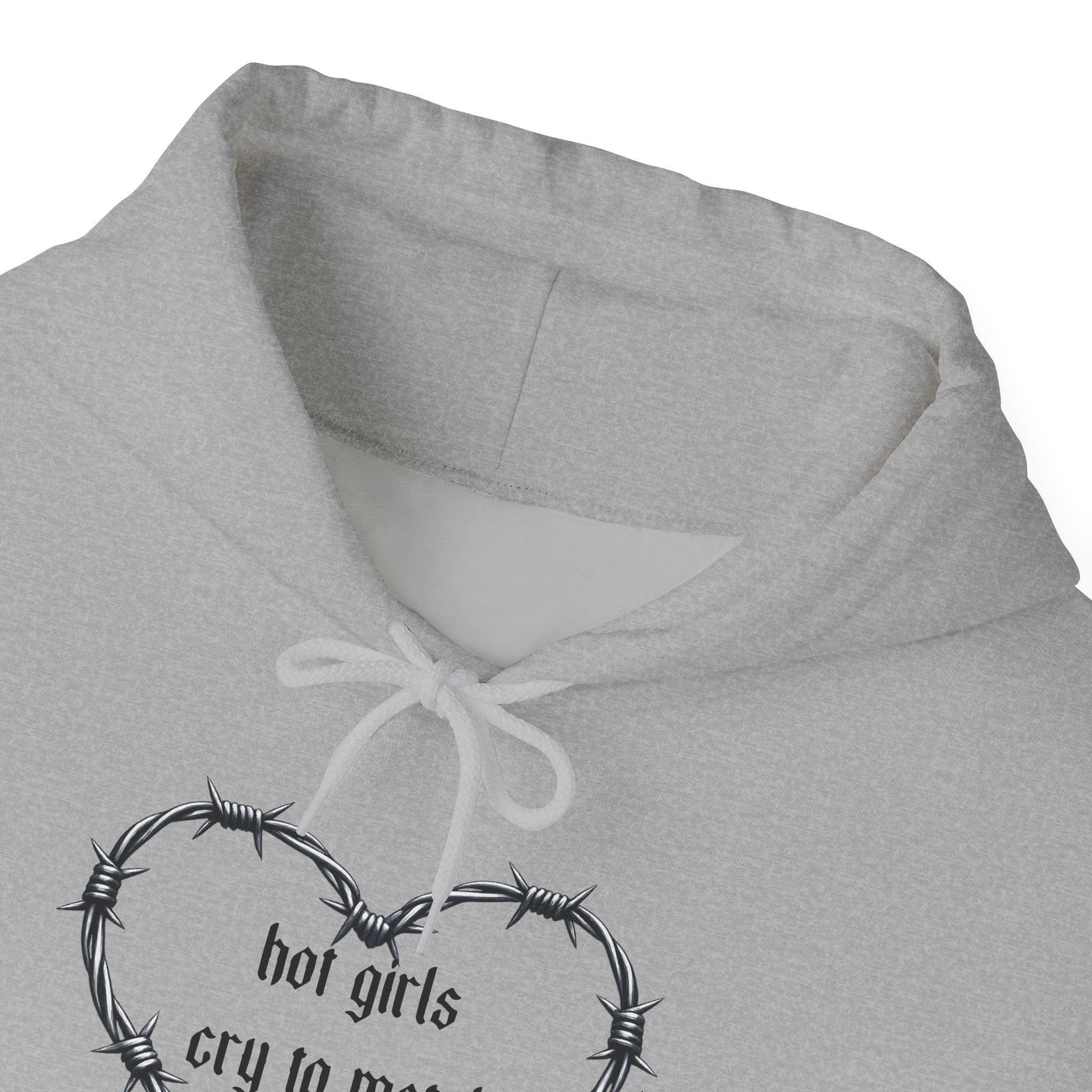“hot girls cry to metal” Pullover Hoodie