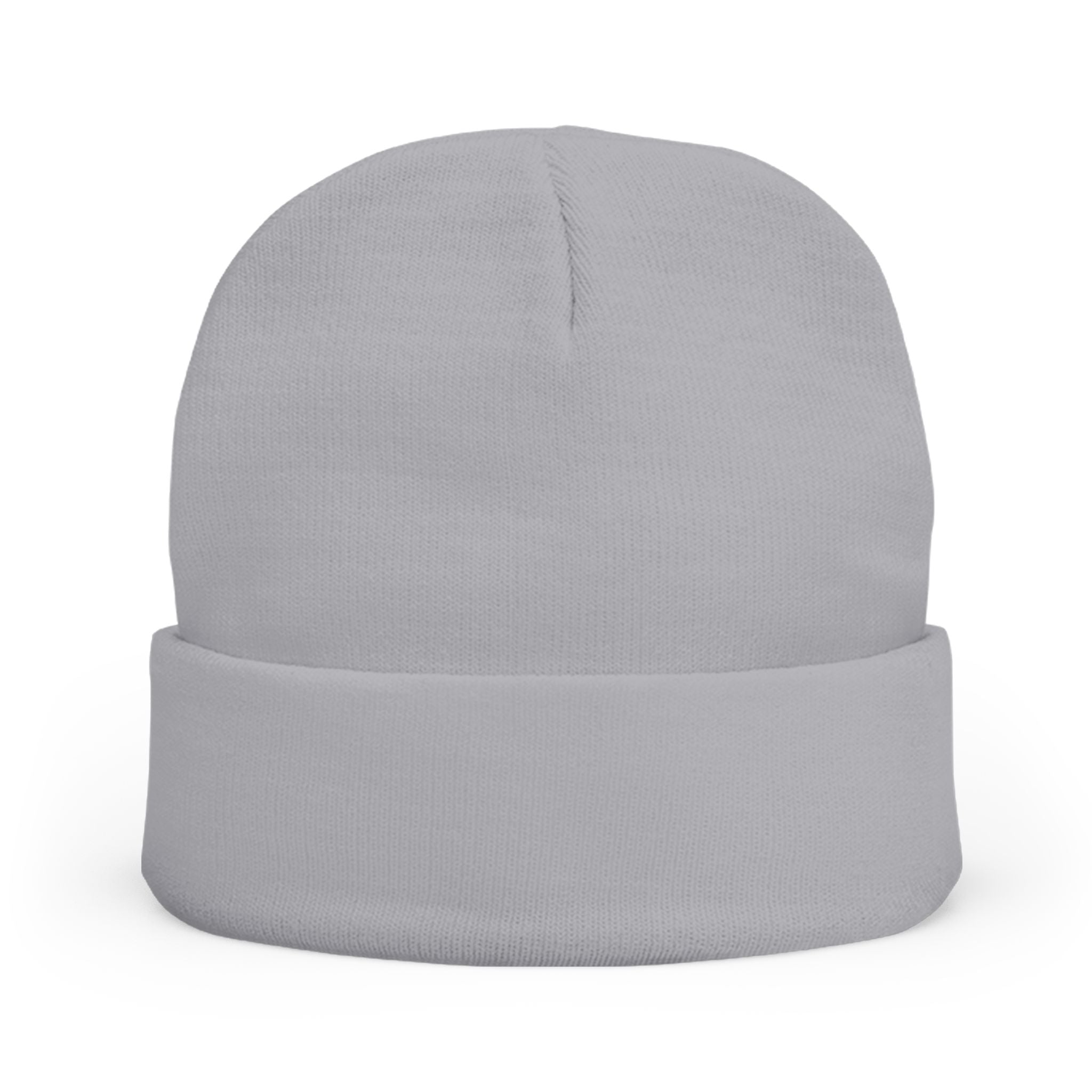 Embroidered Beanie — "hot girls cry to metal" Knit Winter Hat