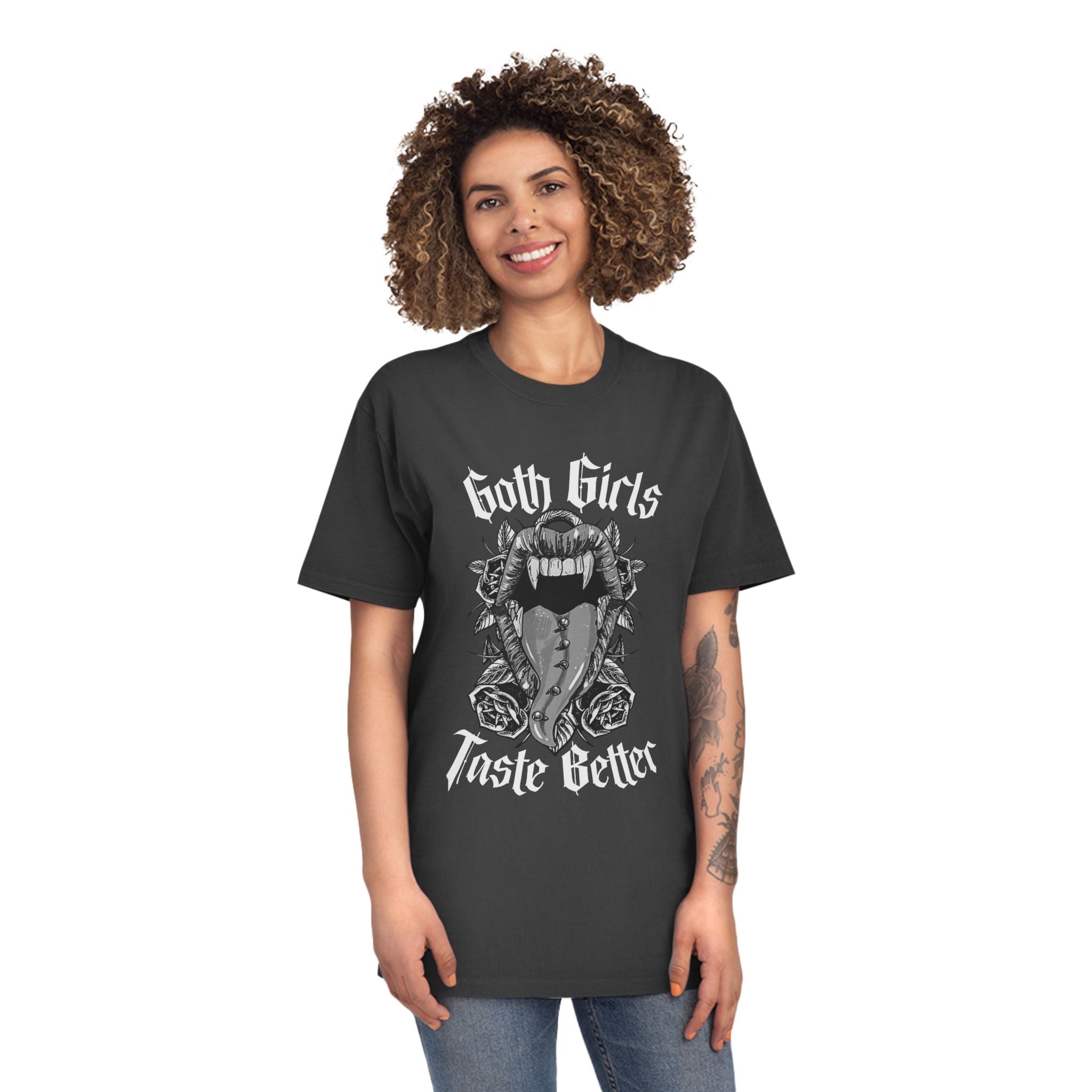 Unisex Goth Girls Taste Better T-Shirt
