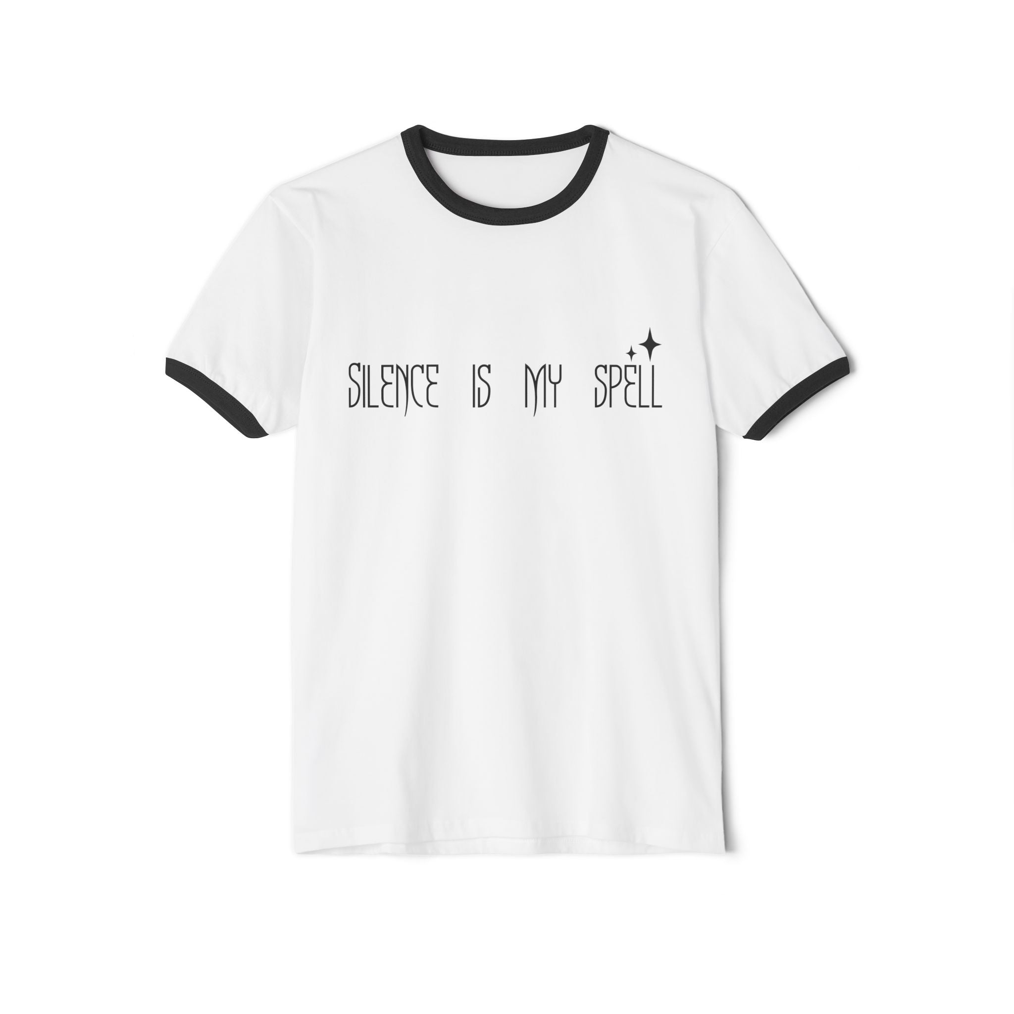 Silence Is My Spell Ringer T-Shirt