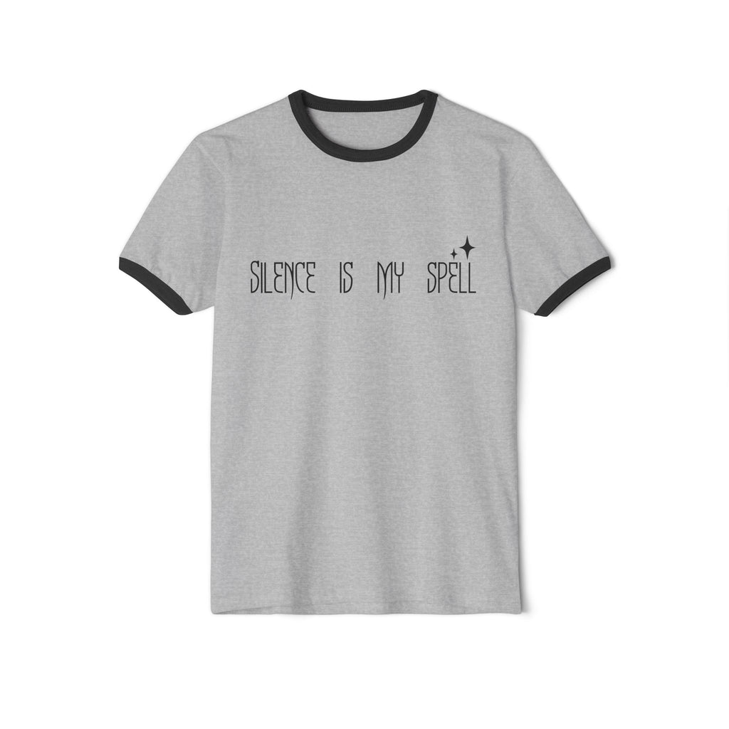 Silence Is My Spell Ringer T-Shirt