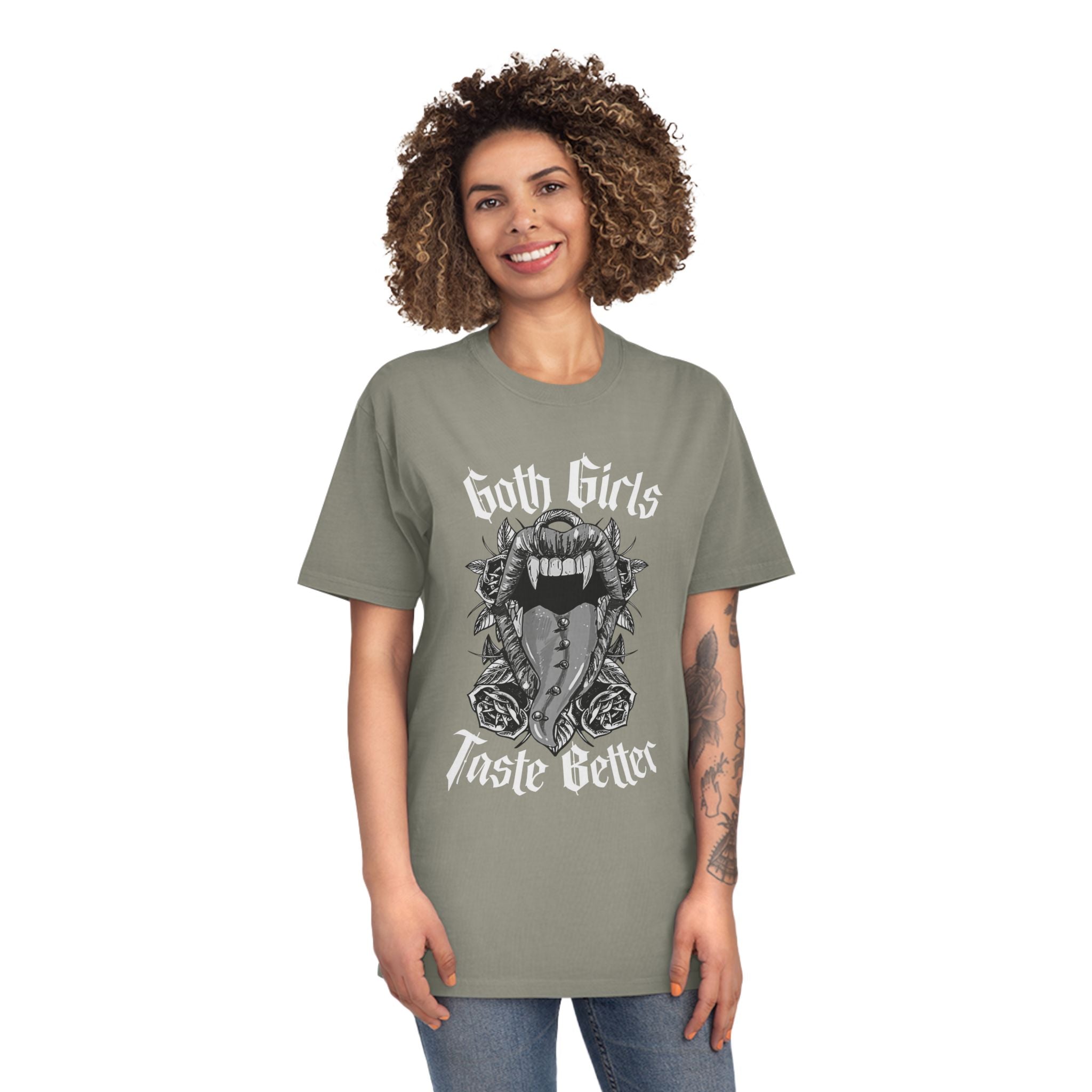 Unisex Goth Girls Taste Better T-Shirt