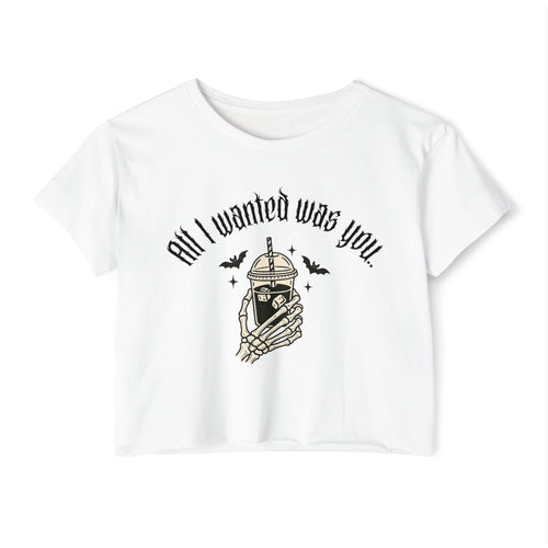 "All I Wanted Was You" Iced coffee crop