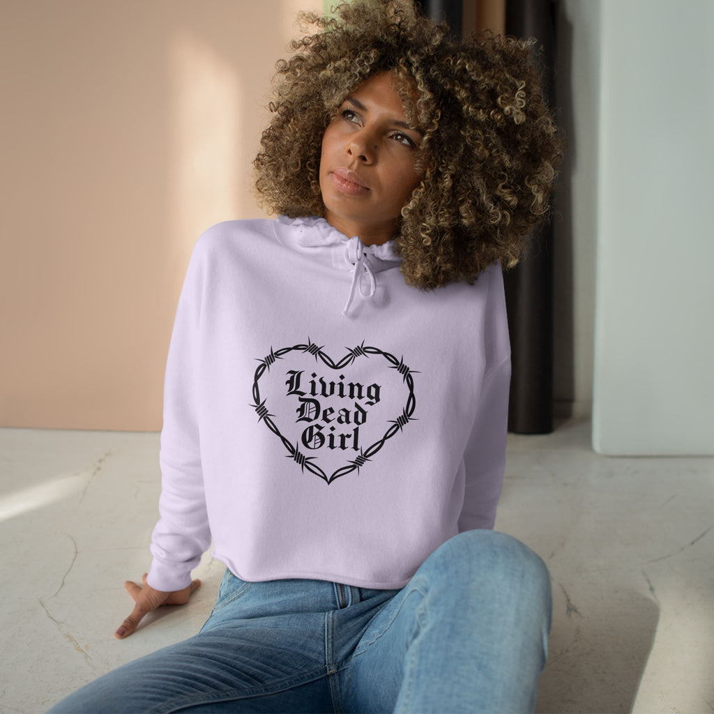Living Dead Girl Crop Hoodie