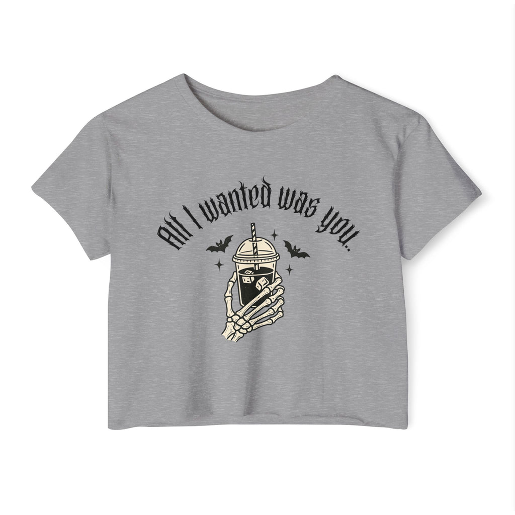 "All I Wanted Was You" Iced coffee crop