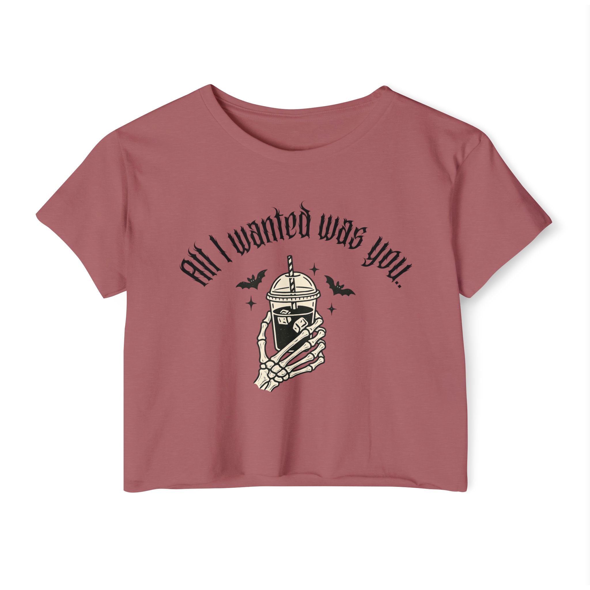 "All I Wanted Was You" Iced coffee crop