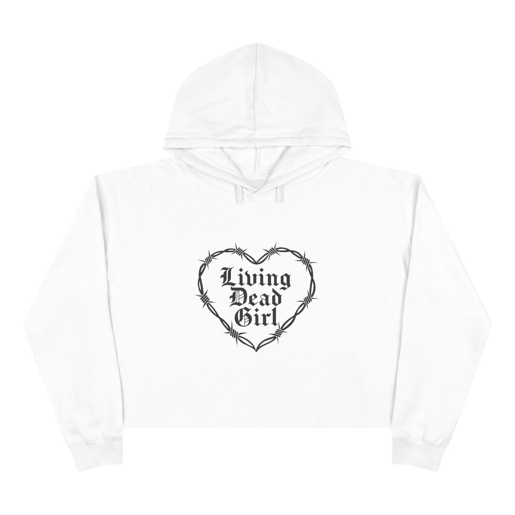 Living Dead Girl Crop Hoodie