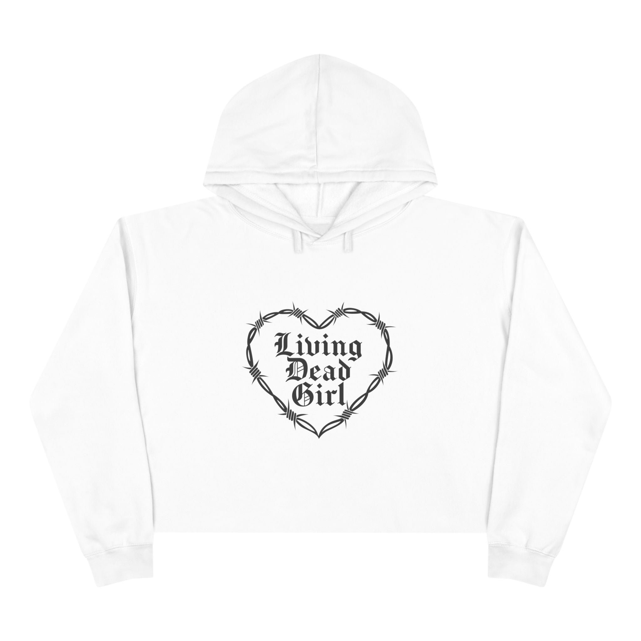 Living Dead Girl Crop Hoodie