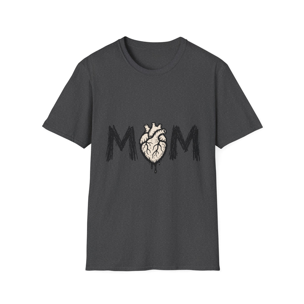 Mom Anatomical Heart T-Shirt — Edgy Gothic Mother's Day Gift