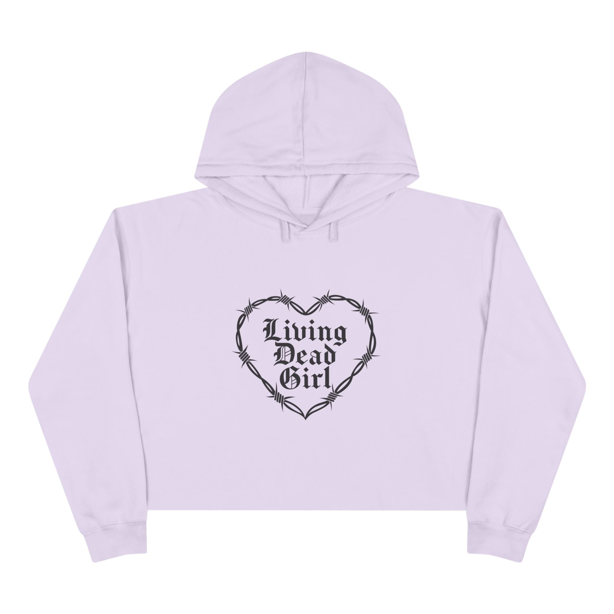 Living Dead Girl Crop Hoodie