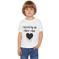 "Raised by an Elder Emo" Dripping Heart Kids Tee