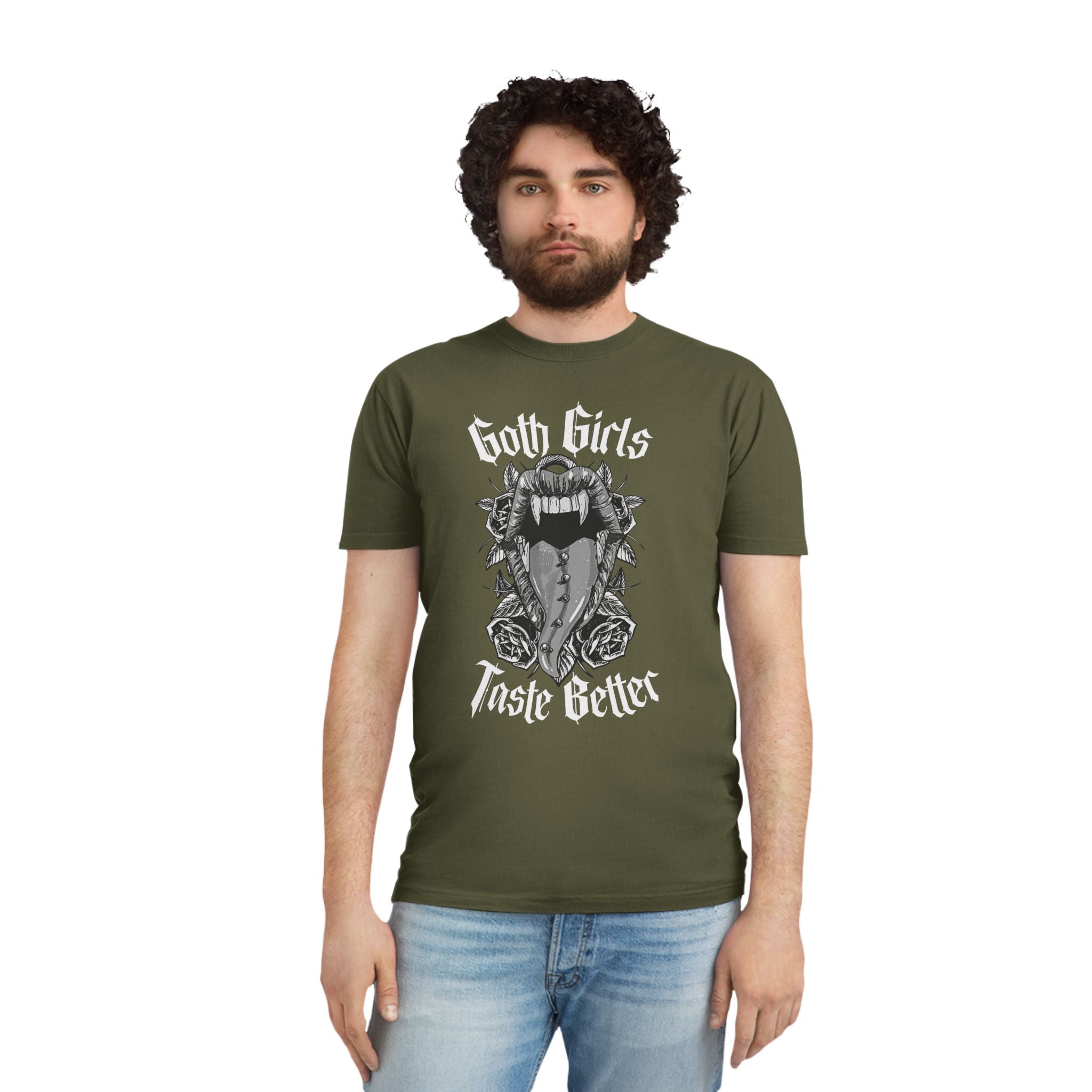 Unisex Goth Girls Taste Better T-Shirt