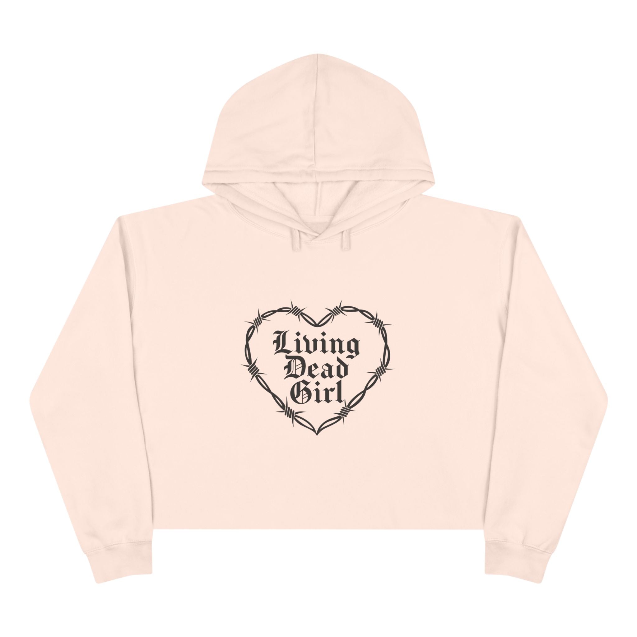 Living Dead Girl Crop Hoodie