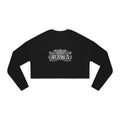 Goth/Whimsy Mama Floral Cropped Sweatshirt