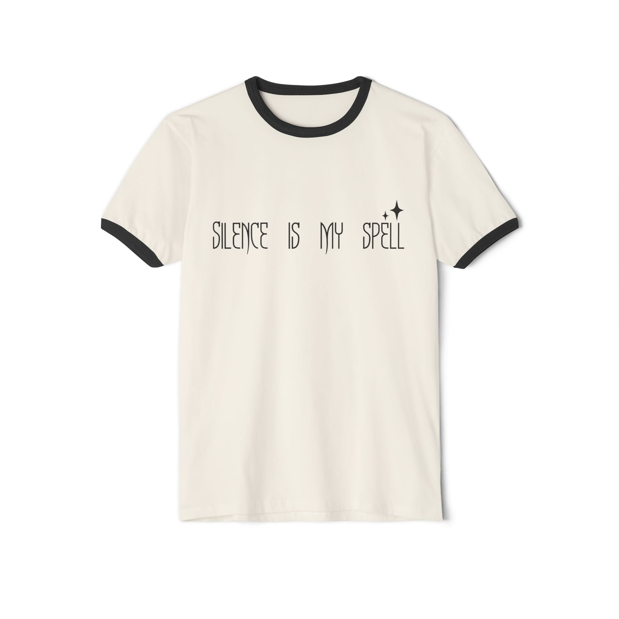 Silence Is My Spell Ringer T-Shirt