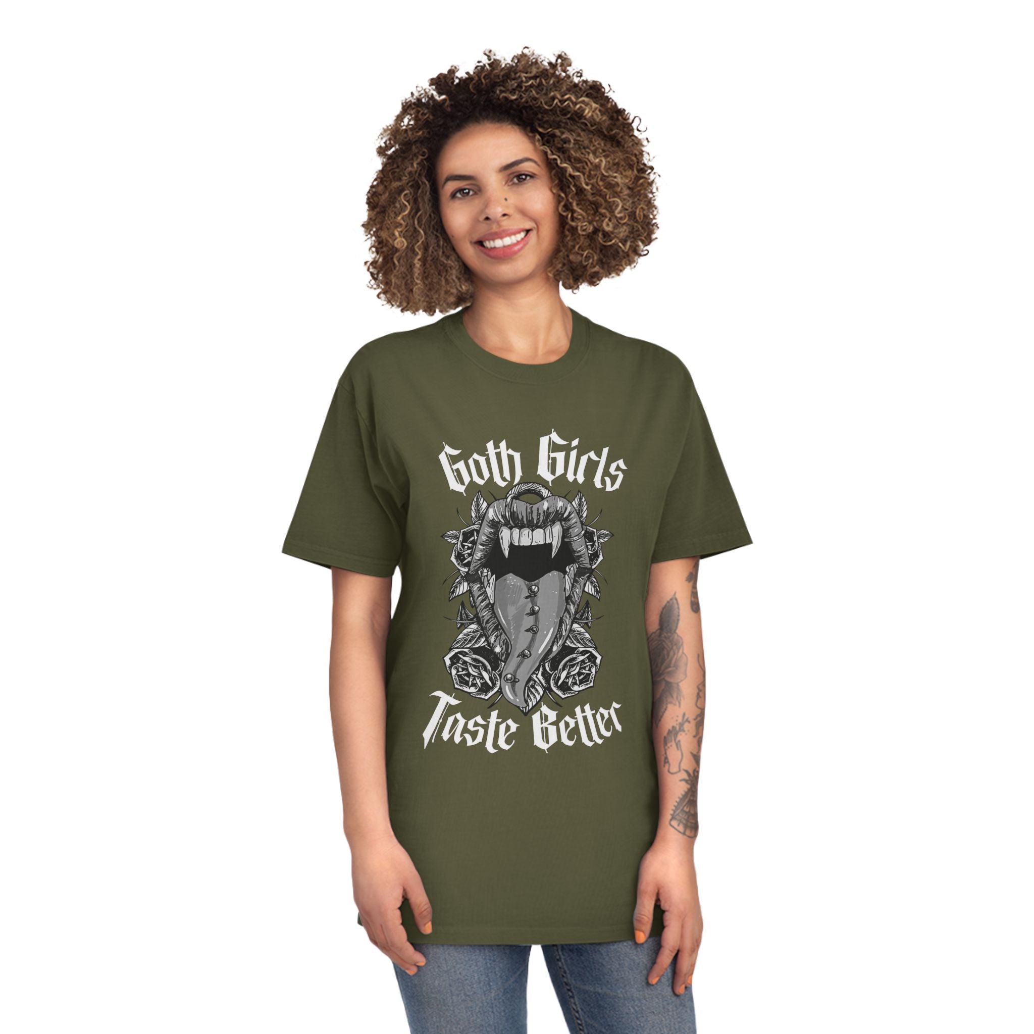 Unisex Goth Girls Taste Better T-Shirt