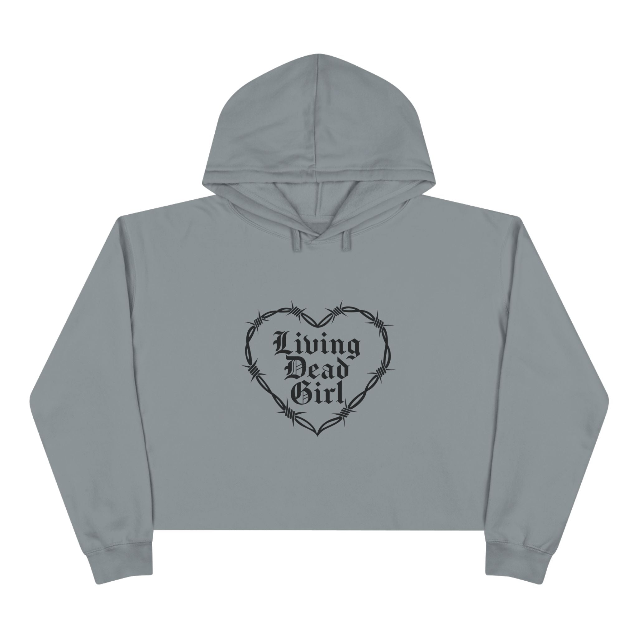 Living Dead Girl Crop Hoodie