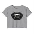 Divine creature w/ fangs cropped tee