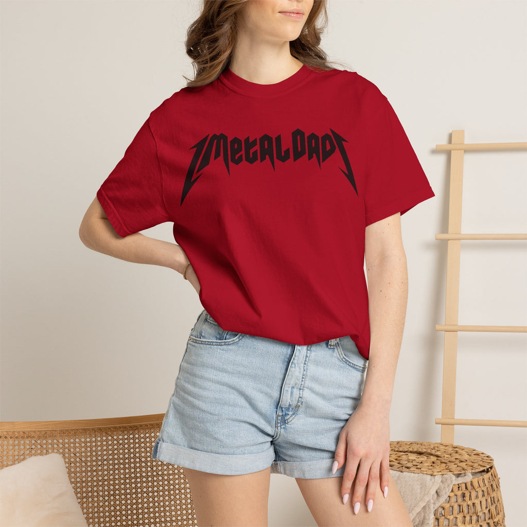 Metal Dads Graphic T-Shirt — Retro Heavy Metal Band Style Tee