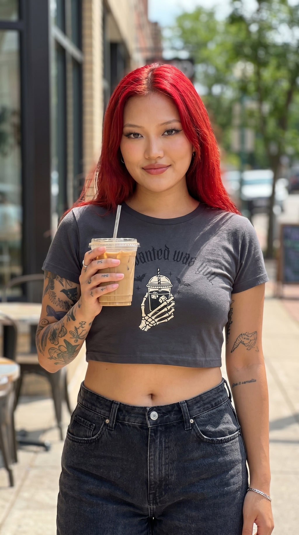 "All I Wanted Was You" Iced coffee crop