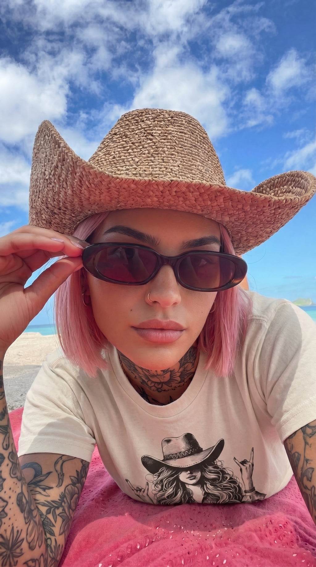 Cowgirl Rock Crop Tee